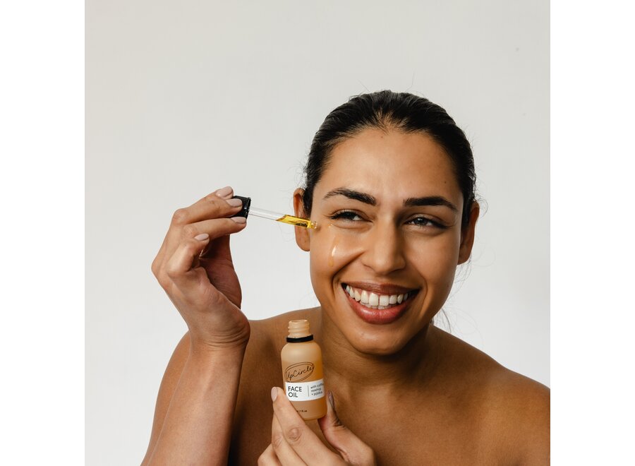 UpCircle Caffeinated Skincare Duo – Upcycled Coffee Oil – Facial oil + Eye Cream