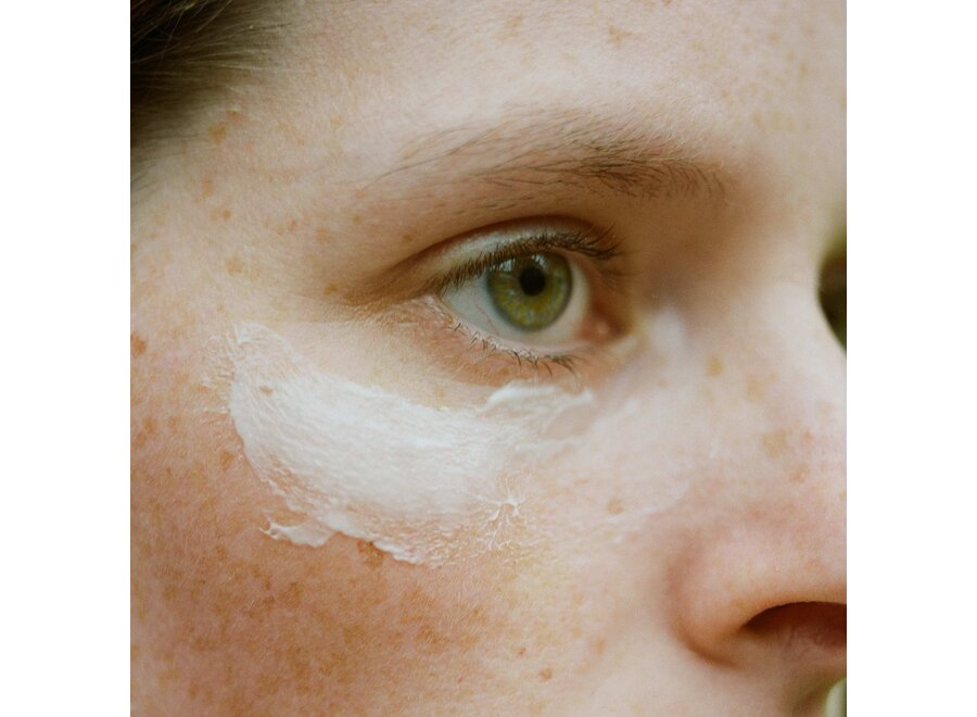 Crème pour les yeux - Écorce d'érable recyclée - Concombre & Acide hyaluronique + Café - 15 ML