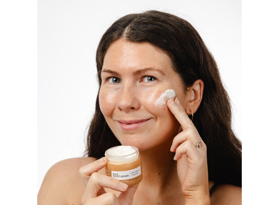 UpCircle Moisturiser - Upcycled Argan Powder - Vitamin E & Aloe Vera - 60 ML