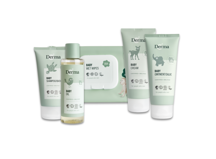 Starter Pack – 5-piece natural baby care set