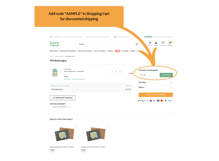 Moomin Baby Diapers - Sample