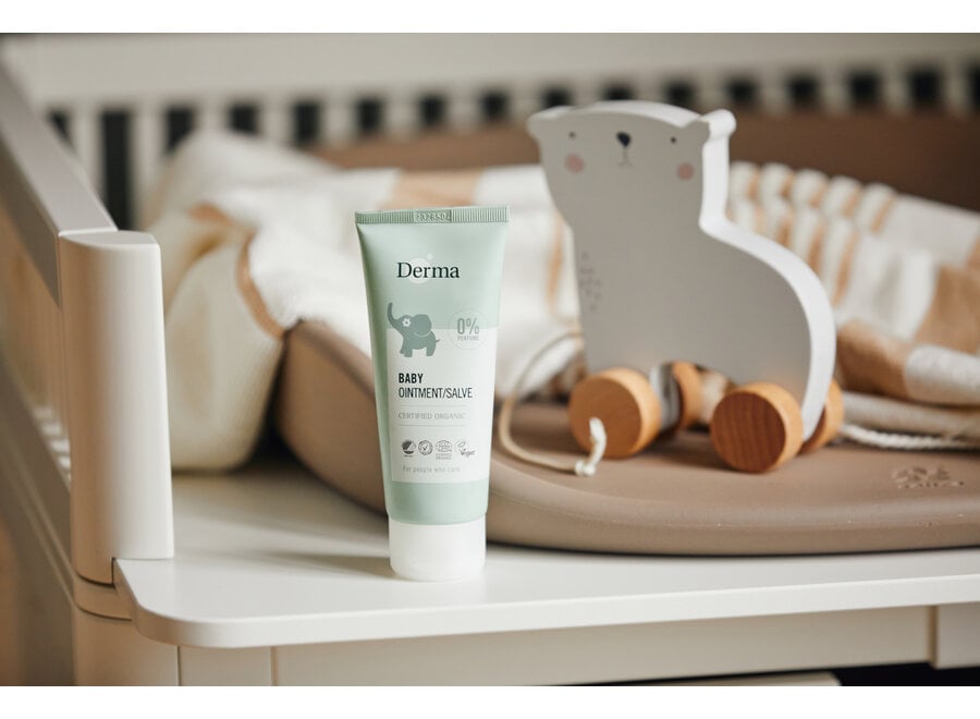 Derma Eco Crème pour le Change - 100 ML | Crème Vegan et Hypoallergénique pour Bébé