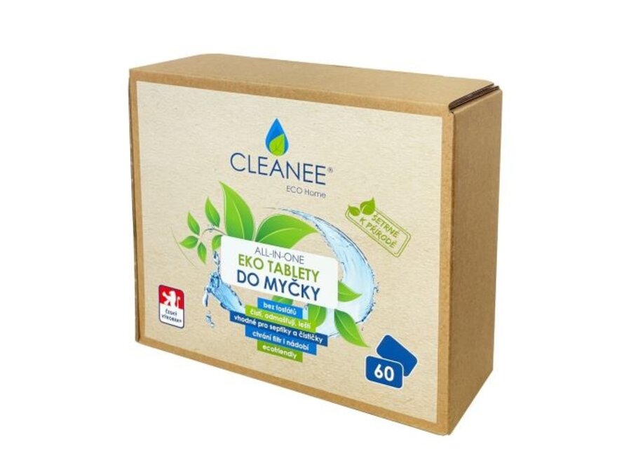 ECO dishwasher tablets - 60 pieces - Effective - Tackles dirt