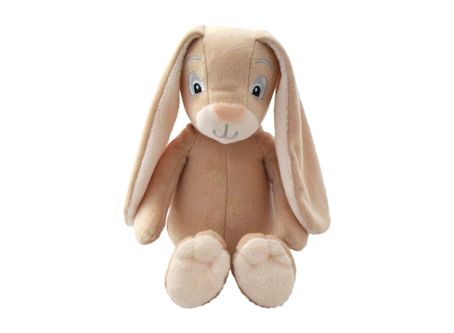 - Mon lapin en peluche naturel - Beige - Velours doux