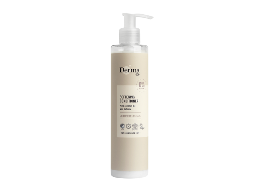 Derma Eco Natuurlijke conditioner - 250 ML - parfumvrij - verzachtend