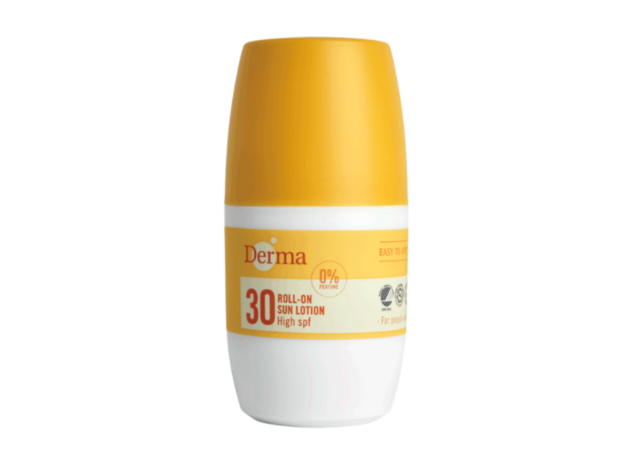 Derma Sun - Zonnebrand roller - SPF30 – 50 ML – Allergie & geurvrij