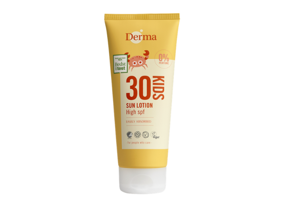 Enfants - Crème solaire naturelle - Lotion SPF30 - Protection solaire écologique