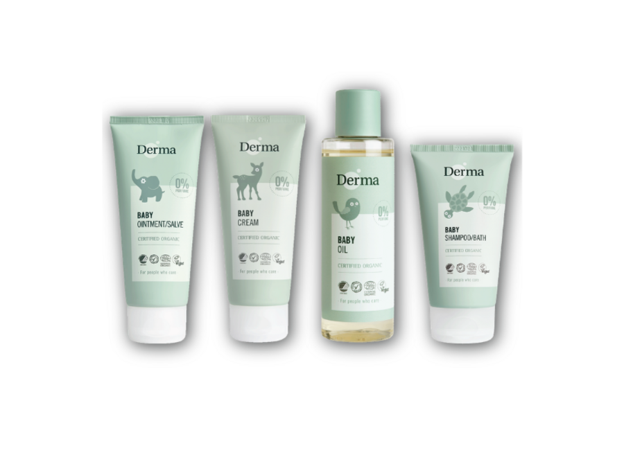 Derma Eco Baby package - complete - 4 products
