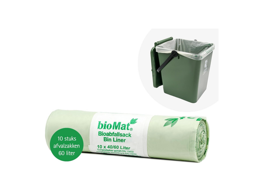 Kompostierbare Müllsäcke - 40/60 Liter - 1 Rolle