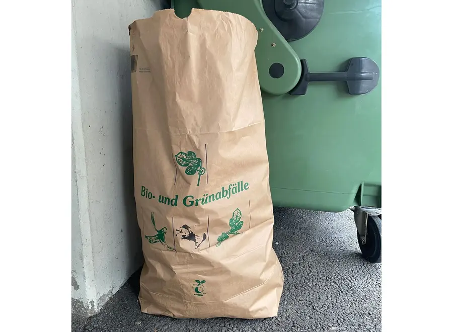 Paper garbage bag - paper garbage bag - 100/120 liter double-layer
