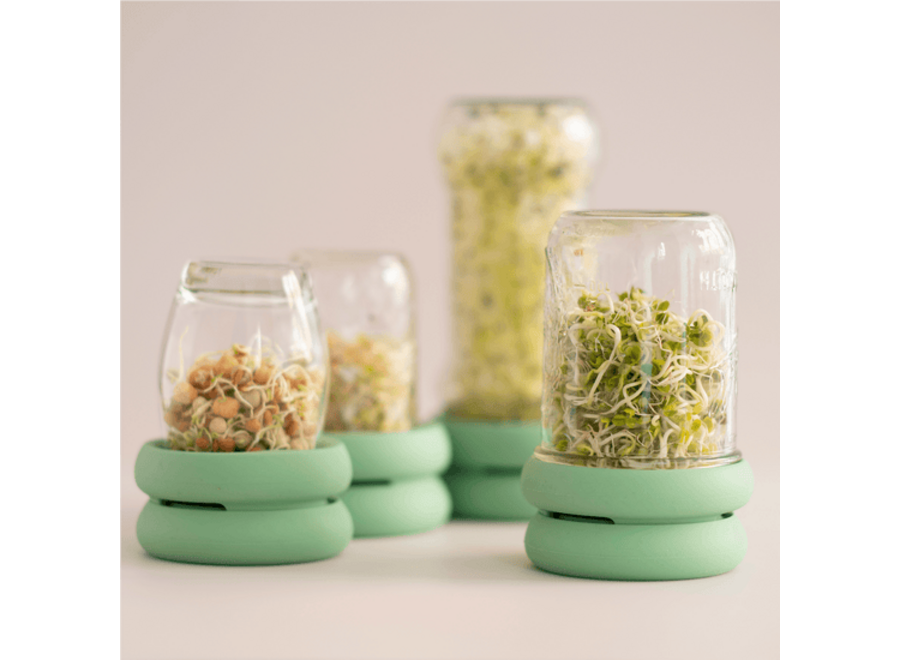 - Sprout Huggers - Sage Green - Laat jouw kiemen uitkomen