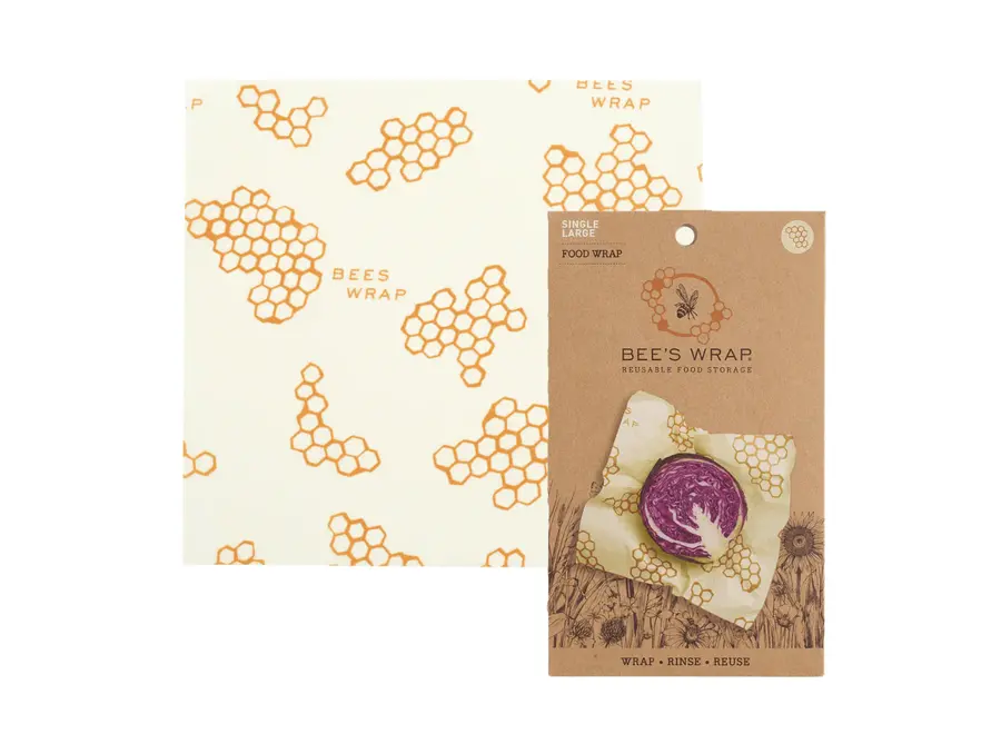 Food wrap - Single - Large - Reusable - Plastic & Silicone free