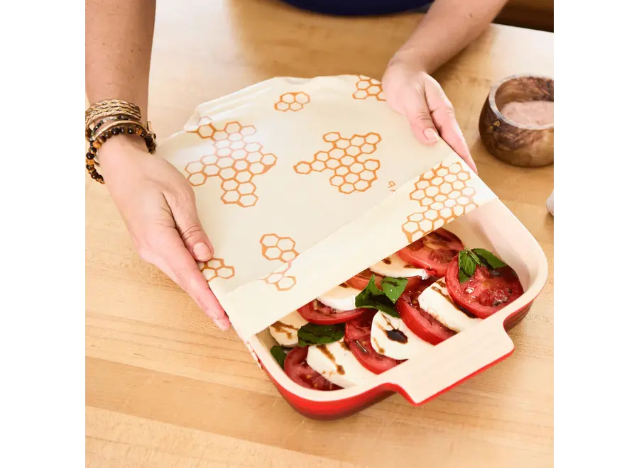 Film alimentaire - Unité - Grand format - Réutilisable - Sans plastique ni silicone