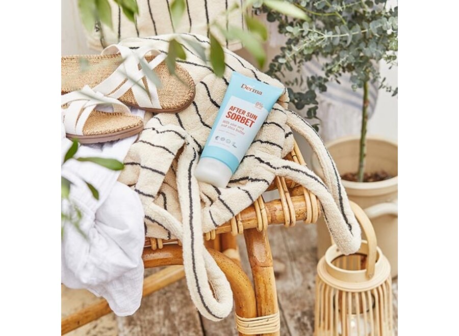 Sorbet Après-soleil - Aloe Vera - 200 ML - Apportez fraîcheur et hydratation à votre peau après l'exposition au soleil