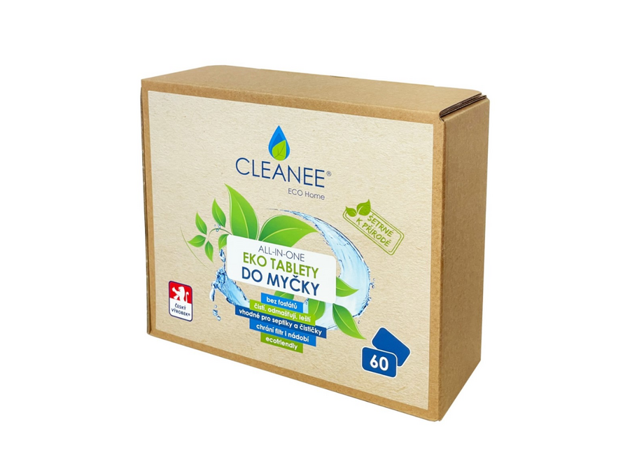 Cleanee - Tablettes lave-vaisselle ECO - 60 tablettes