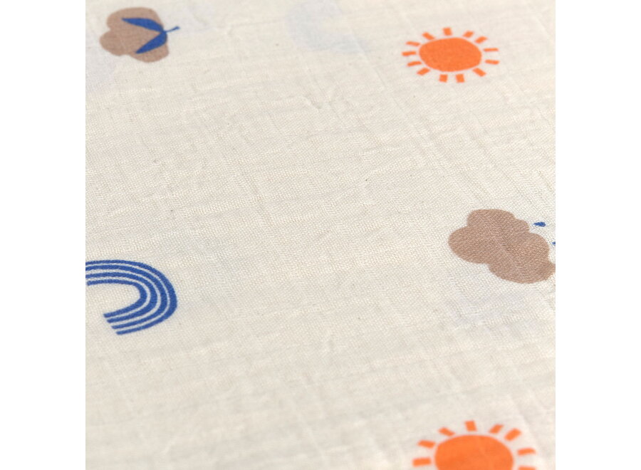 - Swaddle & Burp Multi Wipes - Natural Wonder - 3 pieces
