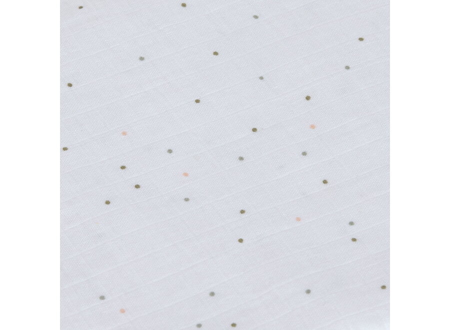 Lingettes multi-usages pour emmailloter et faire roter - Taille L - Lot de 3 - Certifiées GOTS