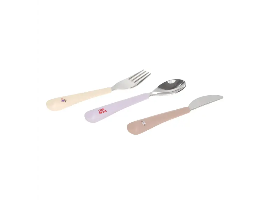 Cutlery with Silicone Handle - 3 pcs - Dog/Cat