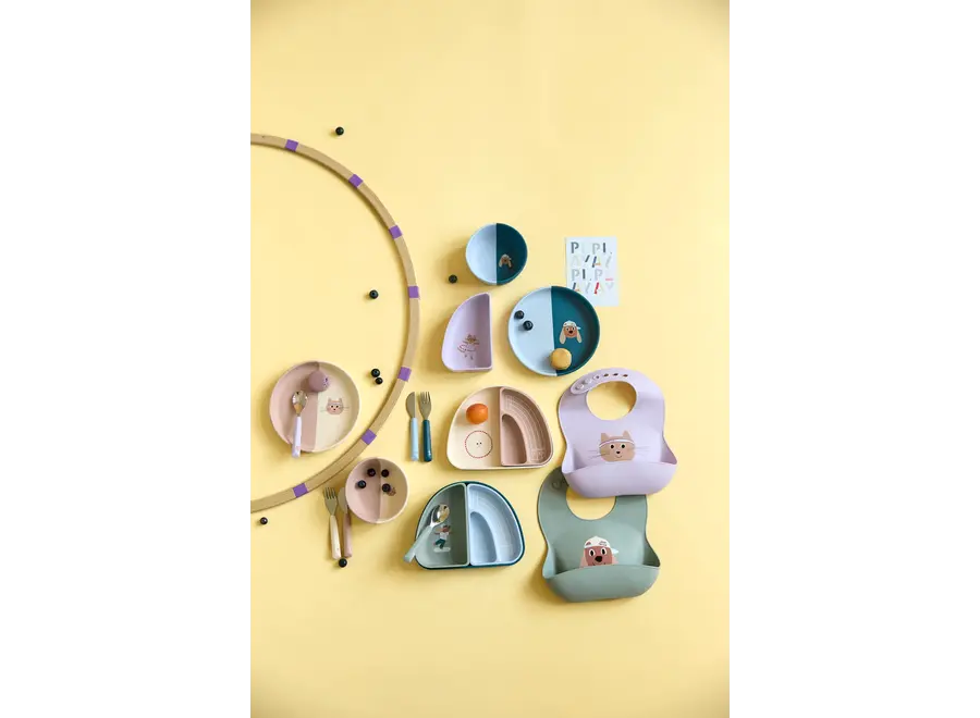 Besteckset mit Silikongriff – 3-teilig – für Hund/Katze