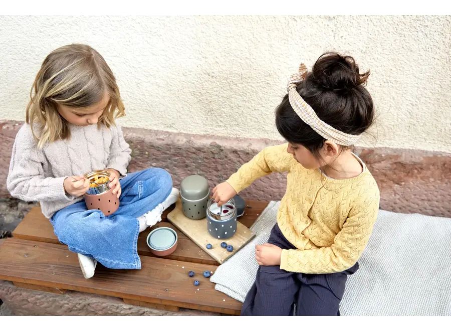 Voedselpotje Medium - Happy Prints - Kleuren