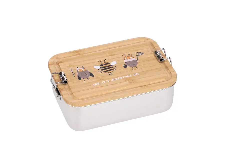 Lässig - Lunchbox - Stainless Steel - Colours