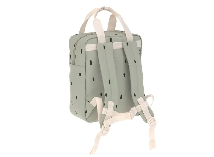 Mini-Rucksack, quadratisch – Fröhliche Muster – Farben