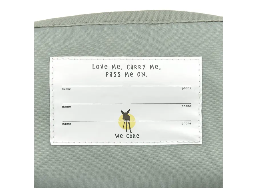 Mini vierkante rugzak - Vrolijke prints - Kleuren