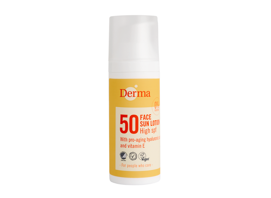 Lotion solaire pour le visage - Anti-âge - SPF50 - 50 ML