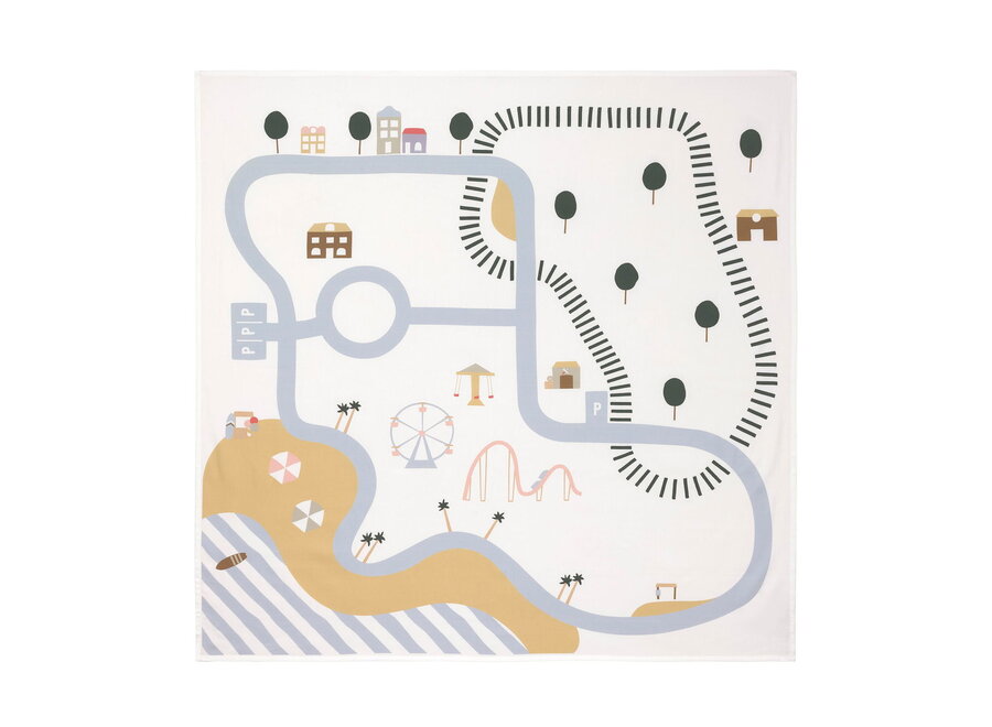 - Play blanket - Happy Fruits - Organic cotton