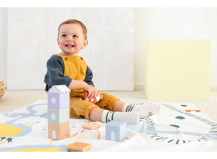 - Play blanket - Happy Fruits - Organic cotton