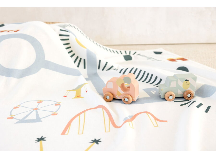 - Play blanket - Happy Fruits - Organic cotton