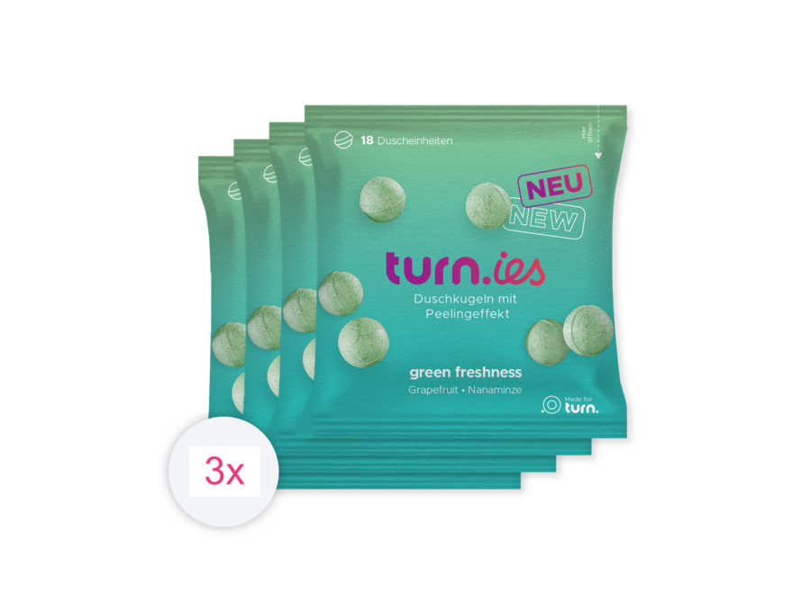 TURN - Refill set - 4 pack - Zeepdispenser balletjes