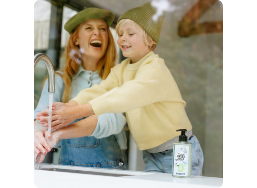 Savon pour les mains sans parfum - 250-500 ml - Bouteille recyclée - Hydratation et douceur