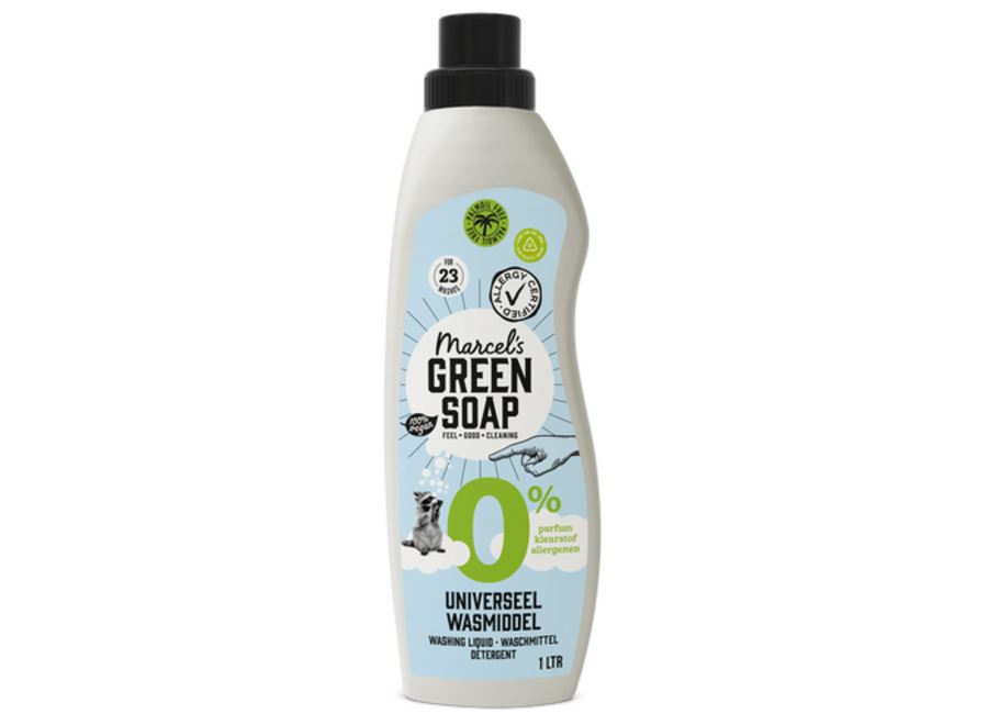 Marcel's Green Soap – Universelles, parfümfreies Waschmittel – 1 Liter