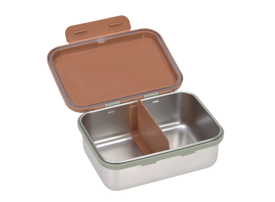 Lunchbox - Silicone - Stainless steel - Colors