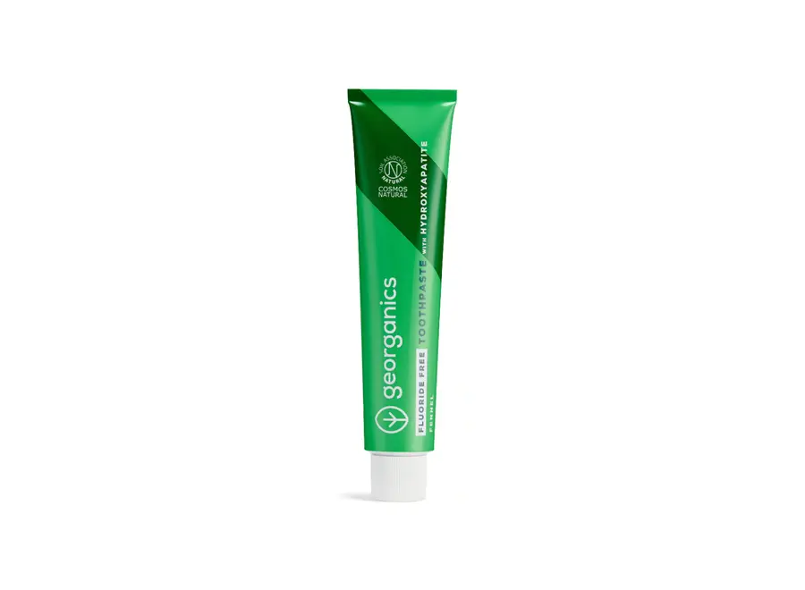 Georganics - Fluoride-free toothpaste with hydroxyapatite - Fennel - 75 ml