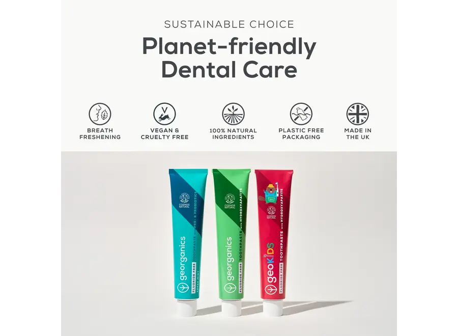 Fluoride-free toothpaste with hydroxyapatite - Fennel - 75 ml