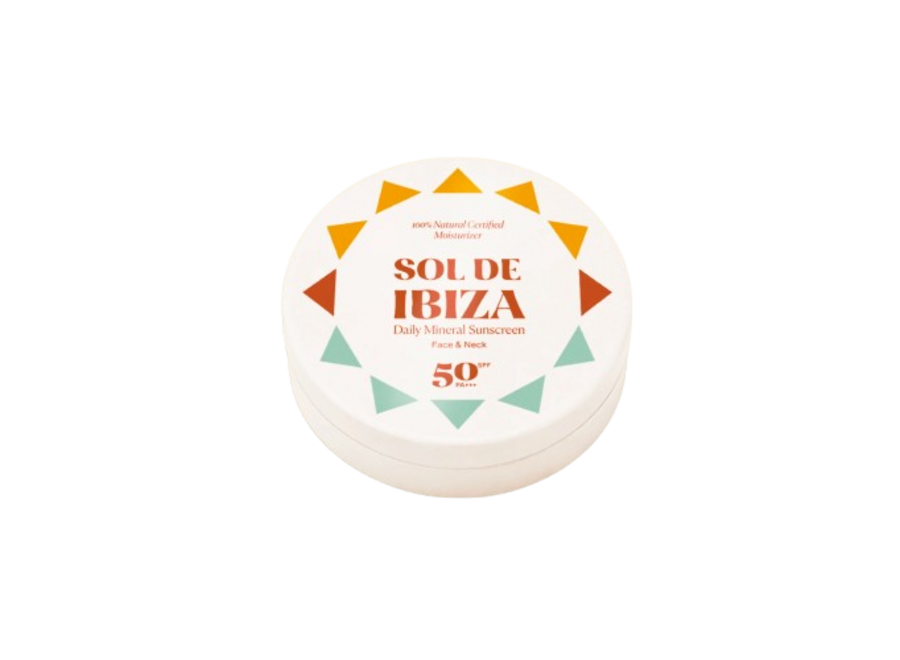 Sol de Ibiza - SPF50 Sunscreen for face and neck