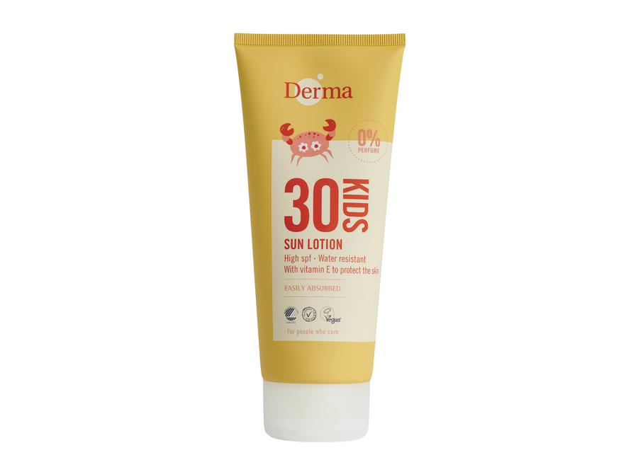 Enfants - Crème solaire naturelle - Lotion SPF30 - Protection solaire écologique