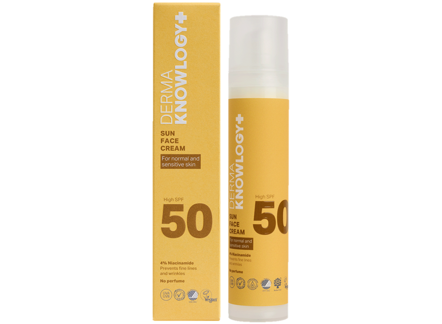 Crème solaire visage Dermaknowlogy SPF 50 50 ml