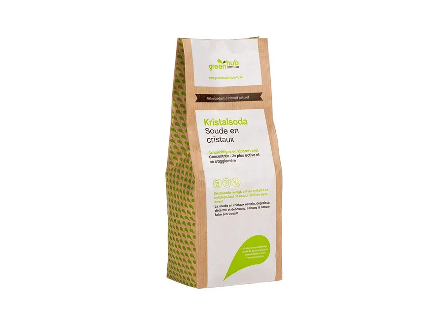 - Kristalsoda - 1 kg - 3x geconcentreerd in kraftzak