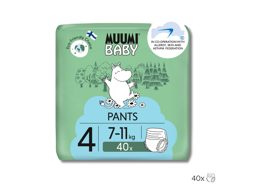 Eco Diaper Pants - size 4 - 7 to 11 kg
