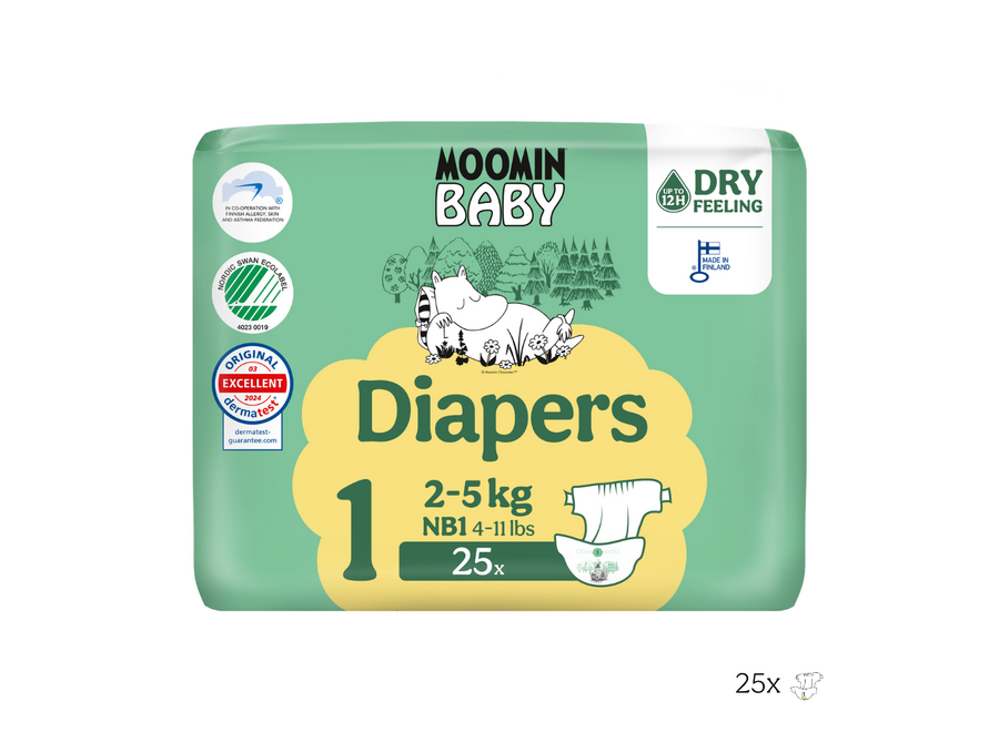 Eco Luiers - maat 1 - 2 t/m 5 kg