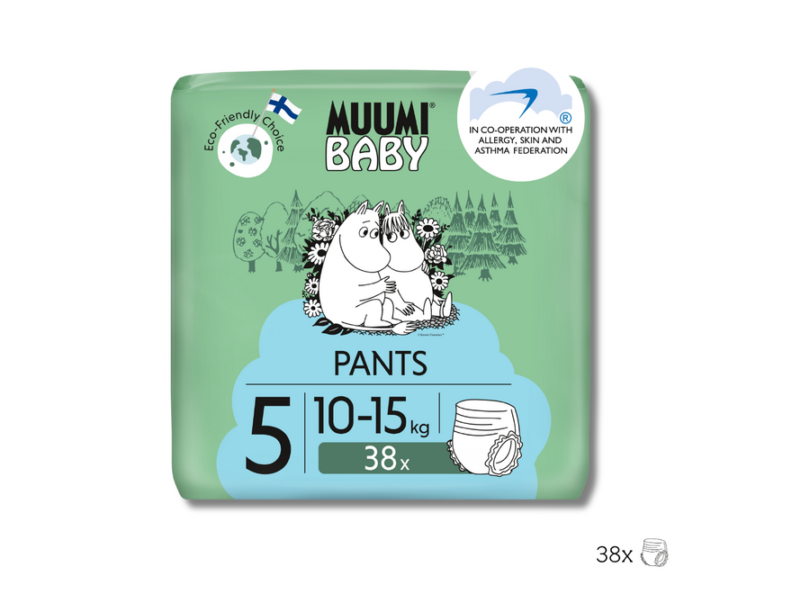 Moomin - Eco Windelhosen - Größe 5 - 10 bis 15 kg