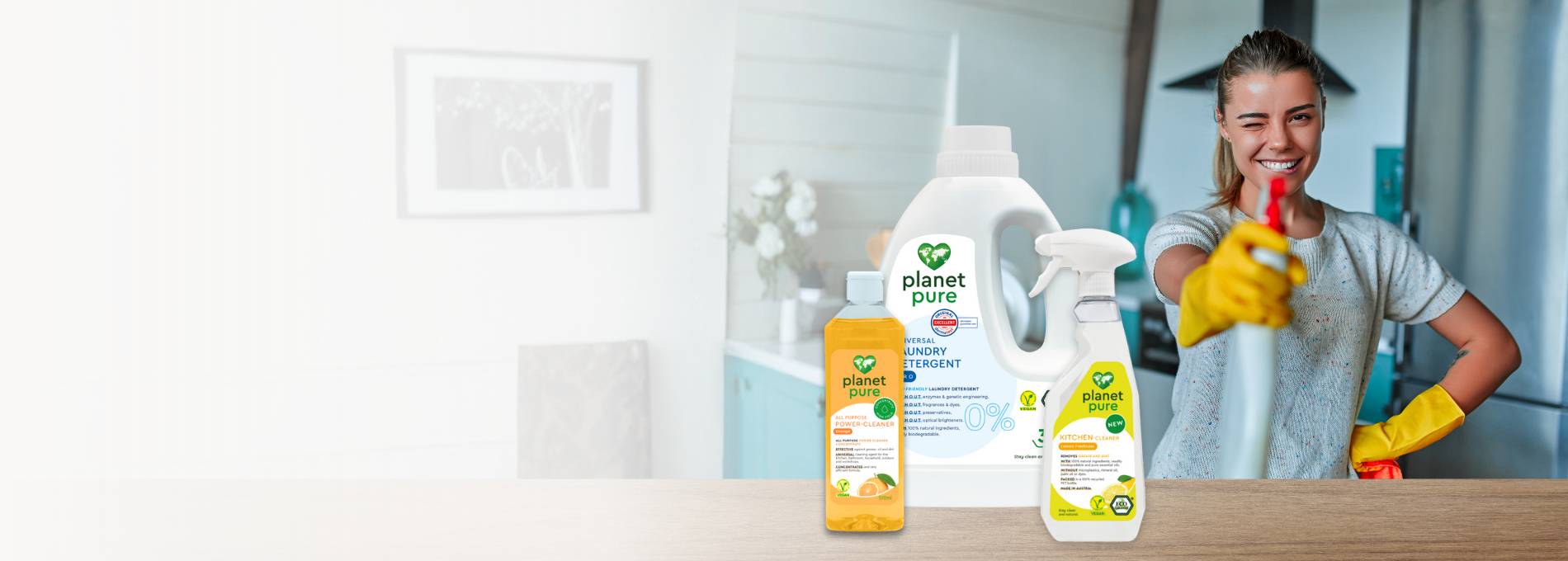 The feel-good clean. 