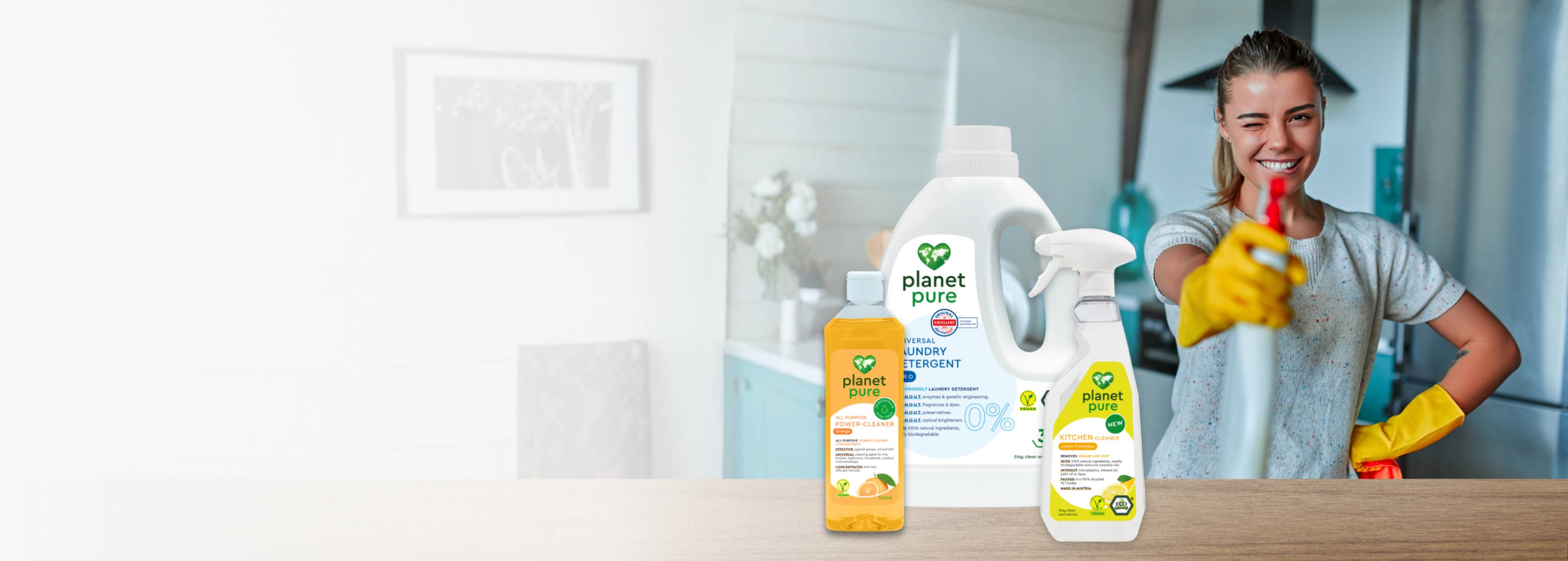 The feel-good clean. 