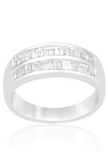 18kt wit goud ring met 0.52 CT diamanten