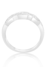 18kt wit goud ring met 0.60 CT diamanten