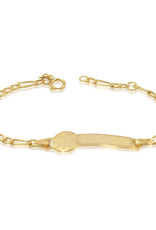 18 karat yellow gold baby bracelet