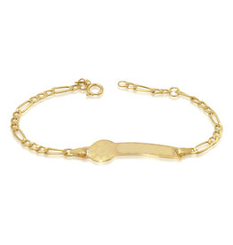 18 karat yellow gold baby bracelet